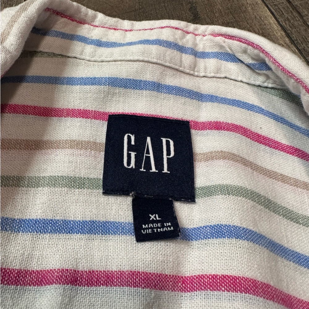 Gap Striped Button Down - image 4